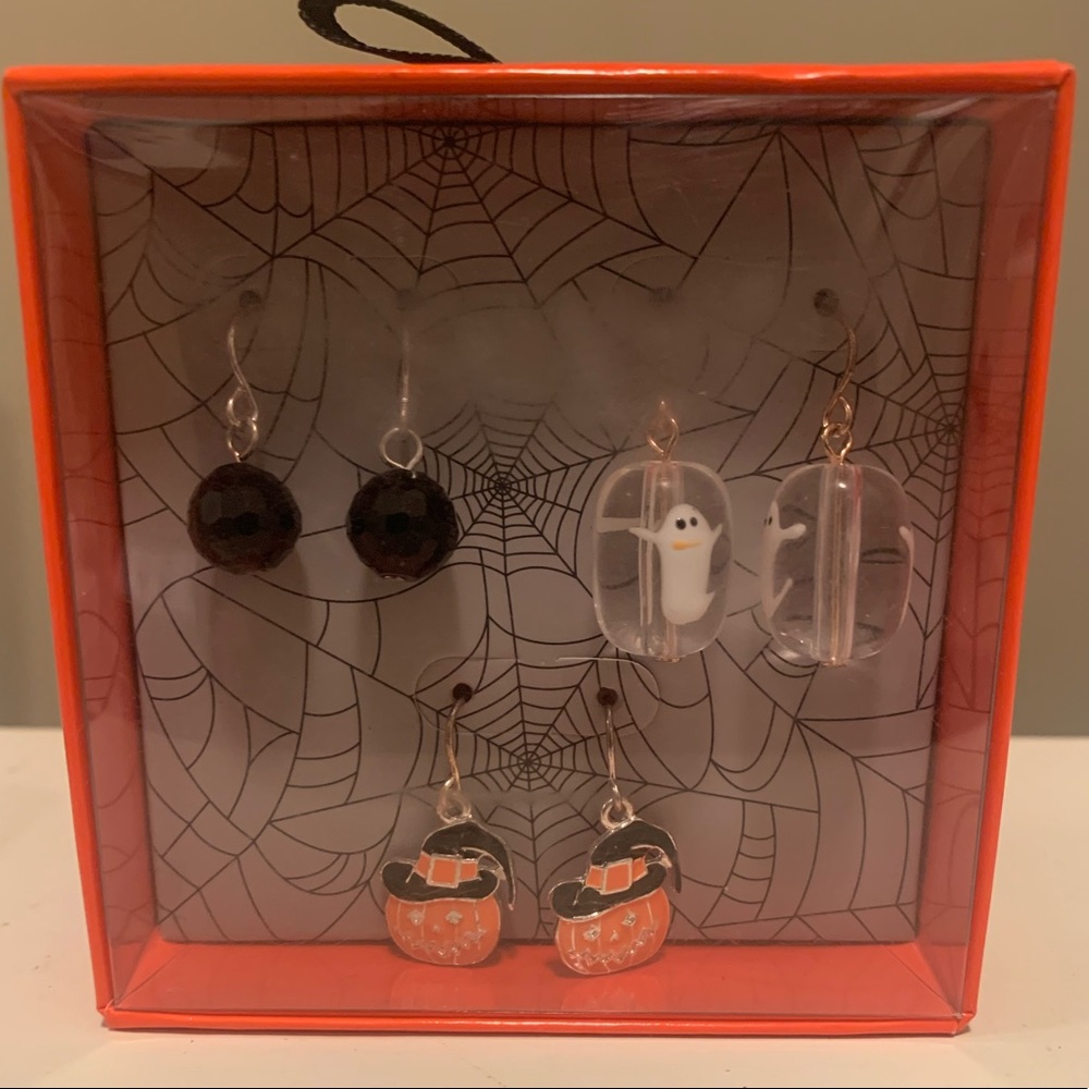 New in box Halloween earrings (3 pairs)